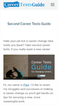 Mobile Screenshot of career-tests-guide.com